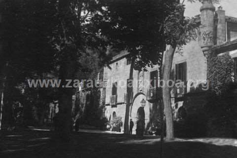 Fachada del Palacio de Narros de Zarautz