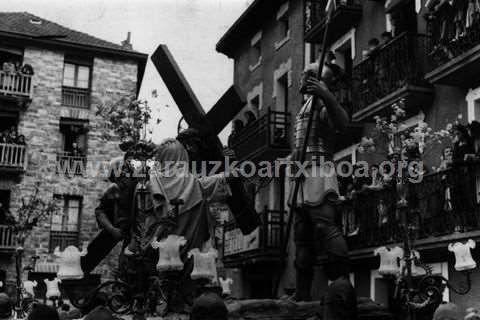 Procesión de Semana Santa en Zarautz