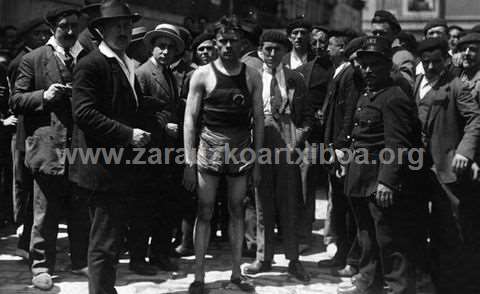 Carrera de cross en Zarautz