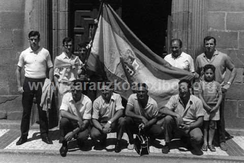 Regatas. Bandera de Zarautz 1990. San Juan ganador