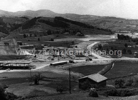 Inundaciones en el año 1977 en Zarautz