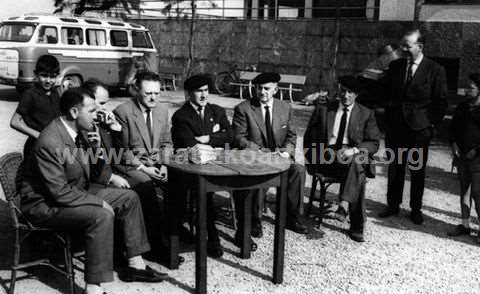 Concurso de ganado en Zarautz. Mesa de jurado