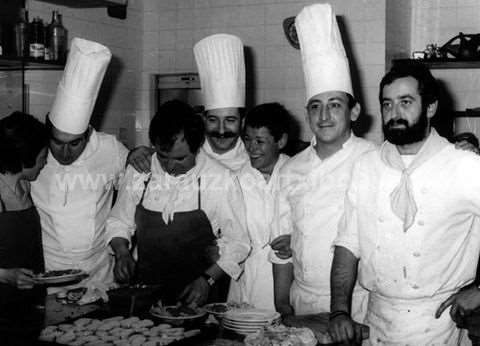 Exhibición del cocinero Paul Bocuse en Haro