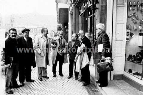 Exposición del escultor Jorge Oteiza en el museo San Telmo de San Sebastián