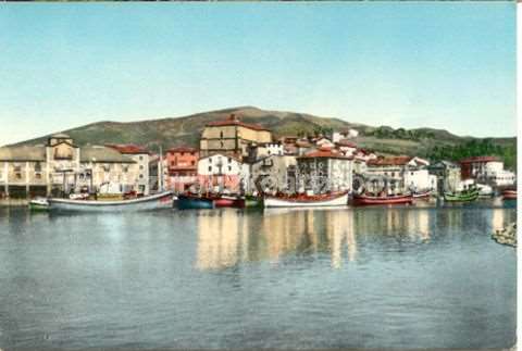 Barcos de pesca en el puerto de Orio