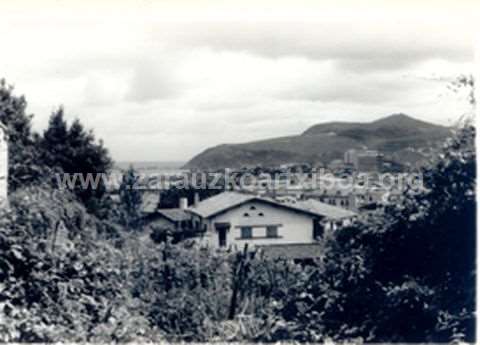 Vista panorámica de Zarautz desde Elkano