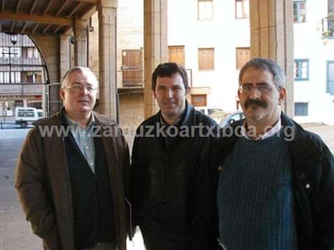 Organizadores de la exposición "Museo de Arte e Historia" de Zarautz