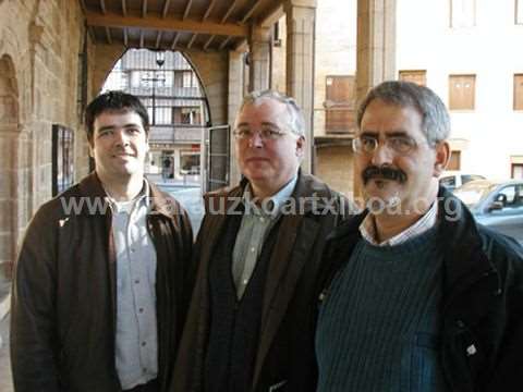 Organizadores de la exposición "Museo de Arte e Historia" de Zarautz