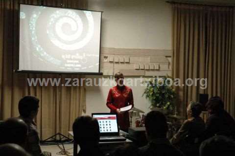 Presentación del documental "Hi bai artista Angel Uranga" en Zarautz