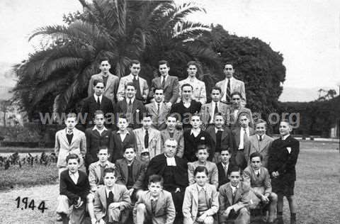 Alumnos de comercio de La Salle