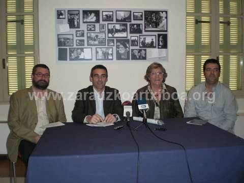 Rueda de prensa de la exposición "Oteiza. Proyecto de vida"