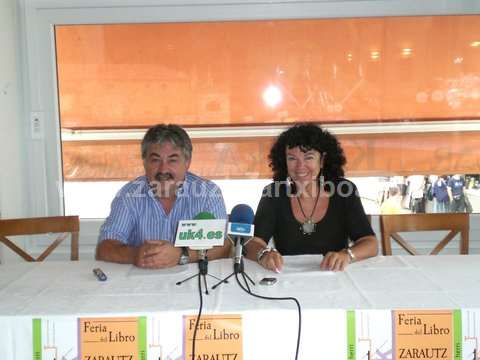 Rueda de prensa de la Feria del Libro de Zarautz