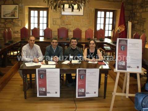 Rueda de  prensa para la presentación del I Concurso Internacional de Composición Francisco Escudero