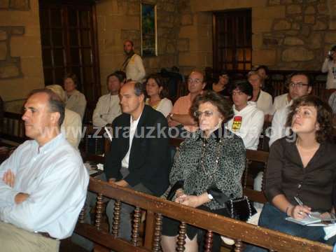 Rueda de  prensa para la presentación del I Concurso Internacional de Composición Francisco Escudero