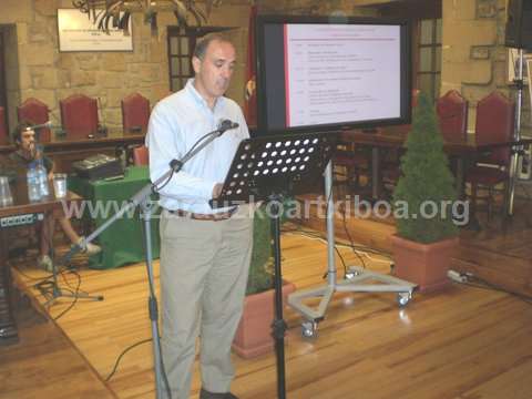 Rueda de  prensa para la presentación del I Concurso Internacional de Composición Francisco Escudero