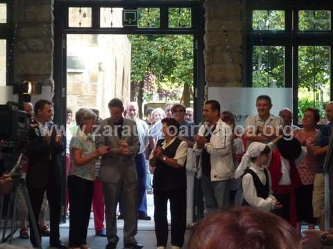 Inauguración de la Plaza del Mercado de Zarautz