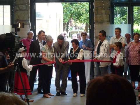 Inauguración de la Plaza del Mercado de Zarautz