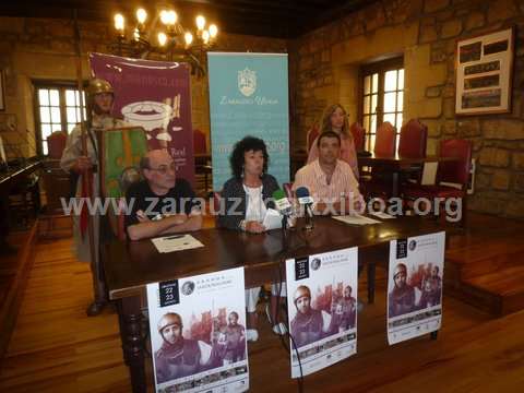 Rueda de prensa de presentación de las Jornada romanas de Zarautz