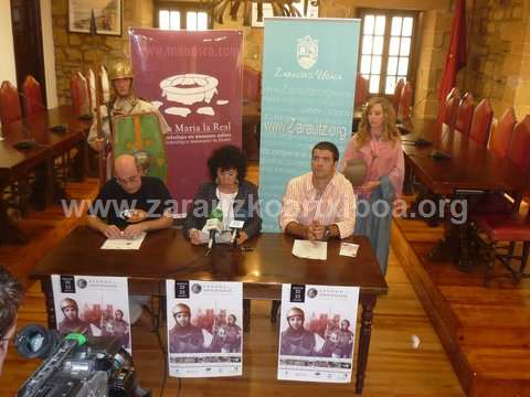 Rueda de prensa de presentación de las Jornada romanas de Zarautz