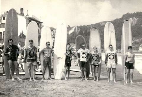 Historia del surf en Zarautz