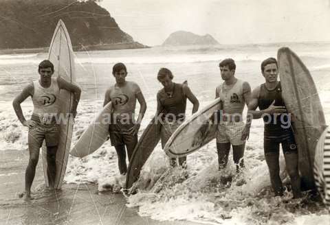 Historia del surf en Zarautz