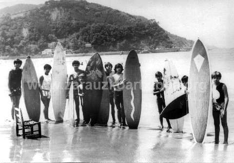 Historia del surf en Zarautz