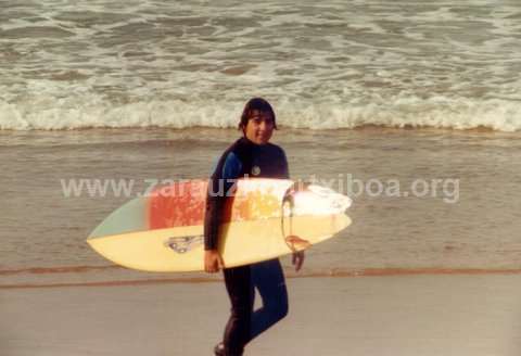 Historia del surf en Zarautz