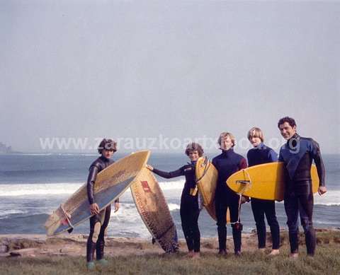 Historia del surf en Zarautz