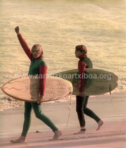 Historia del surf en Zarautz