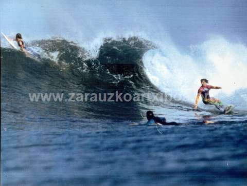 Historia del surf en Zarautz