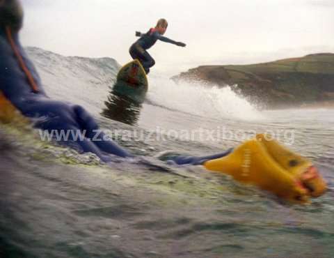 Historia del surf en Zarautz