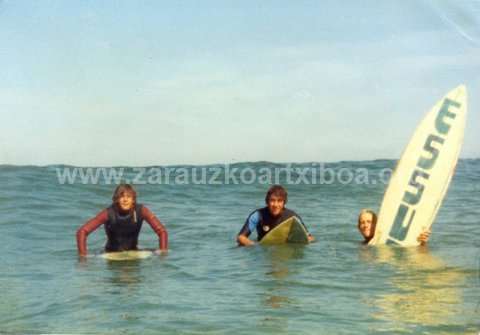 Historia del surf en Zarautz