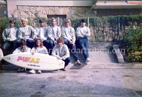 Historia del surf en Zarautz