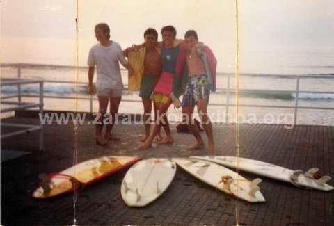 Historia del surf en Zarautz