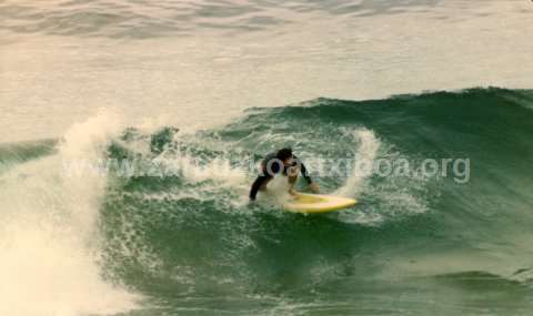 Historia del surf en Zarautz