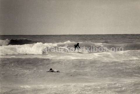 Historia del surf en Zarautz