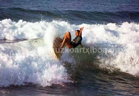 Historia del surf en Zarautz