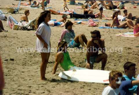 Historia del surf en Zarautz