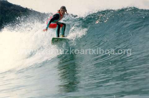 Historia del surf en Zarautz