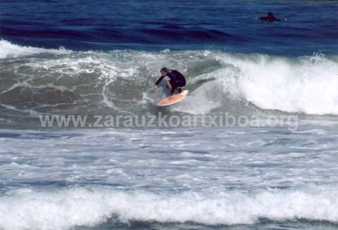 Historia del surf en Zarautz