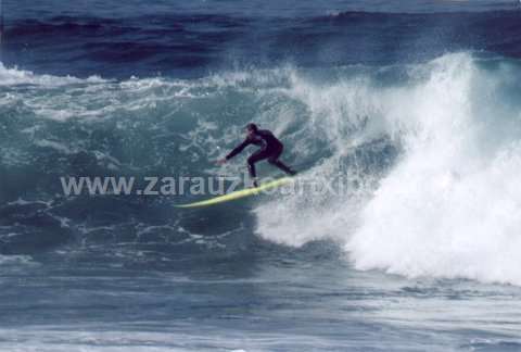 Historia del surf en Zarautz