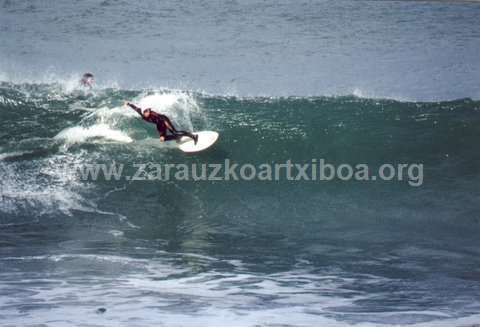 Historia del surf en Zarautz