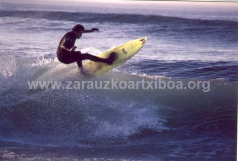 Historia del surf en Zarautz