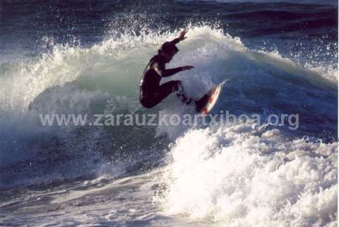 Historia del surf en Zarautz