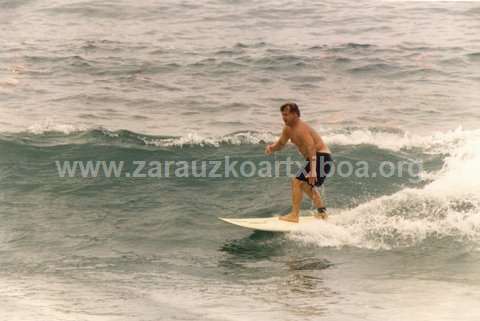 Historia del surf en Zarautz