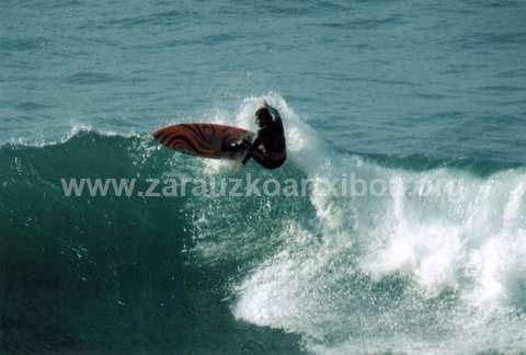 Historia del surf en Zarautz