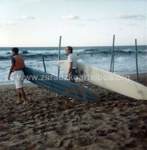 Historia del surf en Zarautz