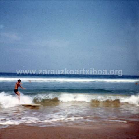 Historia del surf en Zarautz
