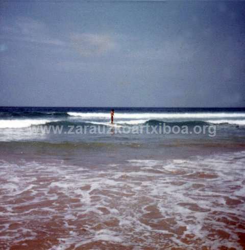 Historia del surf en Zarautz