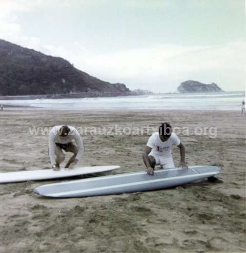 Historia del surf en Zarautz